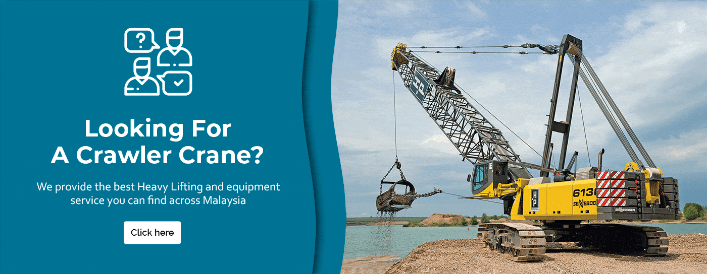 Crawler Crane Rental in Kampung Subang Baru